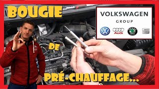 quotTUTOquot Remplacer Bougie Préchauffage Moteur Volkswagen TDI 😉 [upl. by Iadrahc]