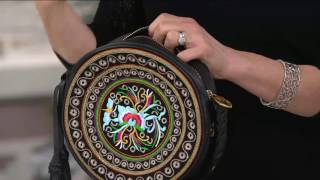 orYANY Embroidered Canteen Bag Naomi on QVC [upl. by Hayden]