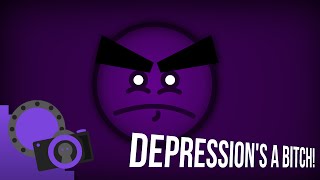 DEPRESSIONS A BITCH  DAGames [upl. by Ahsemac52]