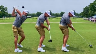 BRYSON DECHAMBEAU Golf Swing  DRIVER 100 SPEED  Full Speed  SLOW MOTION [upl. by Nnod]