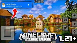 MCPE 121 Newb Firelight Shaders  Download link [upl. by Ellata]