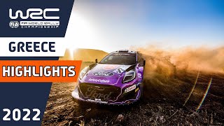 Event Recap  WRC EKO Acropolis Rally Greece 2022 [upl. by Anaahs]