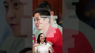 CONG SANDRO MARCOS RUMESBAK KAY VP SARA DUTERTE marcos bongbongmarcos sandromarcos shorts [upl. by Cyrill59]