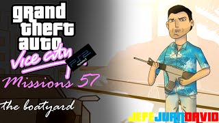 GTA Vice City Mission57 the boatyard PS2 [upl. by Ylrehc]