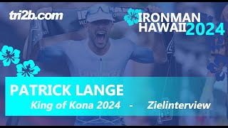 Patrick Lange im Interview nach dem dritten Ironman HawaiiSieg [upl. by Alemak]