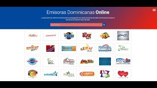 Emisoras Dominicanas  Radio  FM amp AM en Vivo [upl. by Aliuqet796]