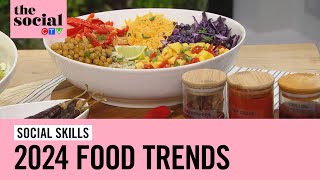 Alissa Steinberg explores 2024 food trends  The Social [upl. by Harobed743]