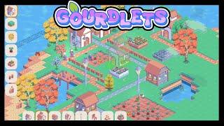 Gourdlets  Cozy Relaxing Town Building Game  Demo [upl. by Remo730]