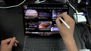 Apple iPad Pro 2024 13 Inch 1TB Verizon 5G Unboxing Magic Keyboard and Pencil Pro [upl. by Atsirtal]