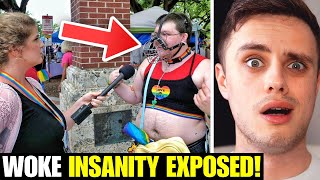 UNHINGED Woke Liberals Get SLAP OF REALITY At Bizarre Pride Event… [upl. by Ardeha]