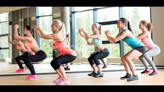 Aerobics workout exercise  aerobics class for beginner  cardio workout  2018 [upl. by Aerahs]