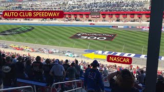 NASCAR  AUTO CLUB SPEEDWAY Fontana CA [upl. by Nitaf]