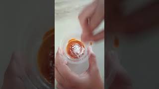 Tide Surf  Turmeric Powder turns yellow to red science chemistry indicators creative [upl. by Laen]