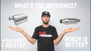 Mufflers vs Resonators [upl. by Musser]