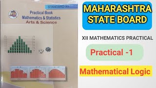 12th Math Practical Book  12th Mathematics amp Statistics  HSC Math Handbook all Solutions [upl. by Aneerb]