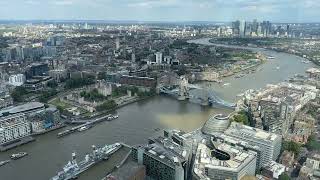 The Shard London Enjoy Spectacular Views from quotThe Shardquot Building in London UK June 2024 [upl. by Henderson97]