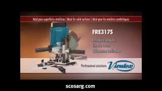 Virutex FRE317 Tilting Router  scottsargeant woodworking machinery [upl. by Arenahs]