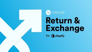 Narvar Return amp Exchange for Shopify [upl. by Adnawad]