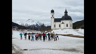 Skiing holiday in Seefeld and train to Innsbruck [upl. by Shugart]