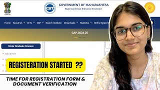 MHTCET 2024  CAP Round Registration Form  Merit List  CAP Round 1  Process Delayed  MHT CET [upl. by Negaem]