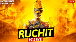 BGMI LIVE STREAM WITH RUCHITGAMING07  FACECAM  RUCHITISLIVE07 [upl. by Yot699]