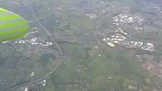 Takeoff from Leeds Bradford Airport amp Views over Yorkshire [upl. by Trimble]