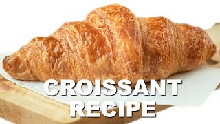 Professional Baker Teaches You How To Make CROISSANTS [upl. by Alil]