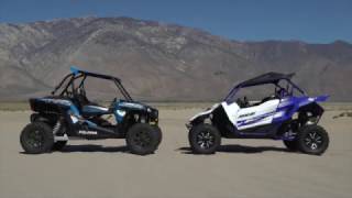 UTV Shootout Polaris RZR XP 1000 vs Yamaha YXZ1000R [upl. by Eriuqs261]