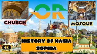 The History of Hagia Sophia Turkey  A Journey Through Time [upl. by Amelia]