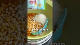 ASÍ se PREPARAN las PALOMITAS de MAIZ en ASIA sabias tips nosabias curiosidades sabiasque [upl. by Imtiaz]