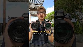 Nikon Z8 vs Z6III Comparison NikonZ8 NikonZ6III Photography summervibes shorts jvkegoldenhour [upl. by Zeeba563]