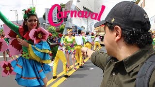 🎉 Carnaval de AMBATO fiesta de flores y frutas 2020  💃 [upl. by Imhsar]