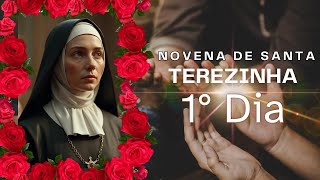 1º Dia da Novena de Santa Terezinha das Rosas 🌹  Oração e Reflexão [upl. by Johppah]