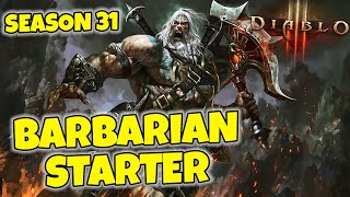 Barbarian Starter Guide Season 31  Whirlwind Rend [upl. by Deckert]