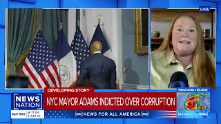 NYC Mayor Eric Adams Indicted Bribery and Fraud Charges  Legal Analysis with Misty Marris [upl. by Reifinnej]