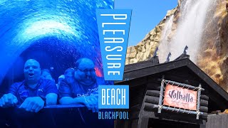 Blackpool Pleasure Beach 2023 Season Review  The Year of Valhalla [upl. by Eneles]