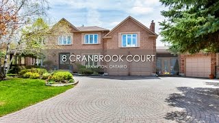 8 CRANBROOK CRT BRAMPTON [upl. by O'Donnell441]