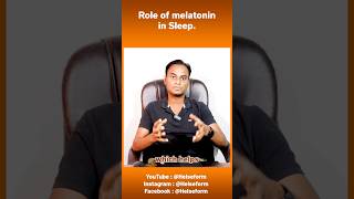 Role of melatonin in Sleep Dr Bharadwaz  Health amp Fitness [upl. by Oremo]