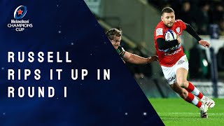 Finn Russells Best Moments from Round 1 │Heineken Champions Cup Rugby 202122 [upl. by Buerger]