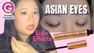 Real Results amp Side Effects of Grandelash MD Lash Serum [upl. by Emirak]