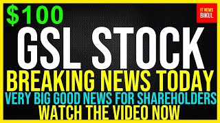 GSL Stock  Global Ship Lease Inc Stock Breaking News Today  GSL Stock Price Prediction  GSL [upl. by Lathrop78]