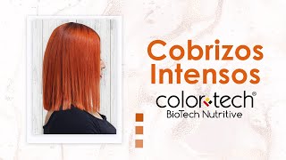 Resalta tu cabello con los tonos Cobrizos Intensos de colortech  Decolorante RBL Fórmula 13 [upl. by Tj]