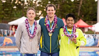 Mens 800 Freestyle A Final  2022 Junior Pan Pacific Championships Honolulu Hawaii [upl. by Nekial260]