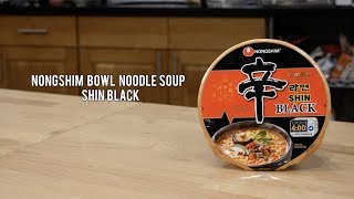 NongshimUSA Nongshim Shin Black Bowl Noodle Soup [upl. by Eloise780]