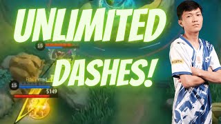 RSG  Irrads Lancelot With Unlimited Dash Highlights RSG PH vs ECHO Game 4 [upl. by Dix3]