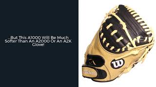 Review Wilson A1000 CM33 33quot Baseball Catchers Mitt WBW10014233 [upl. by Dhiren]