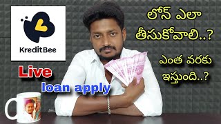 Kreditbee loan app telugu  loan apps telugu for students  loan apps telugu latest [upl. by Countess241]