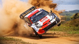 The Best of WRC Rally 2023  Crashes Action and Raw Sound [upl. by Bland]