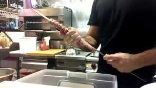 How To Skewer Koobideh Kebab  2 Angles [upl. by Alpheus]