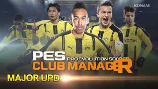 PES CLUB MANAGER 201617 Season update English [upl. by Theresa538]